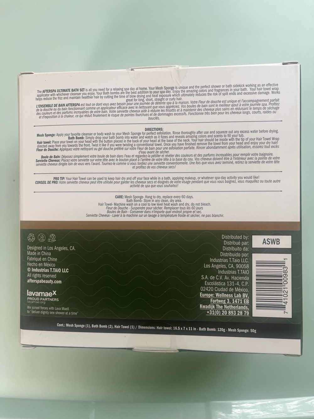 Afterspa Well-Being Bath Ritual Set - Picture 3 of 3